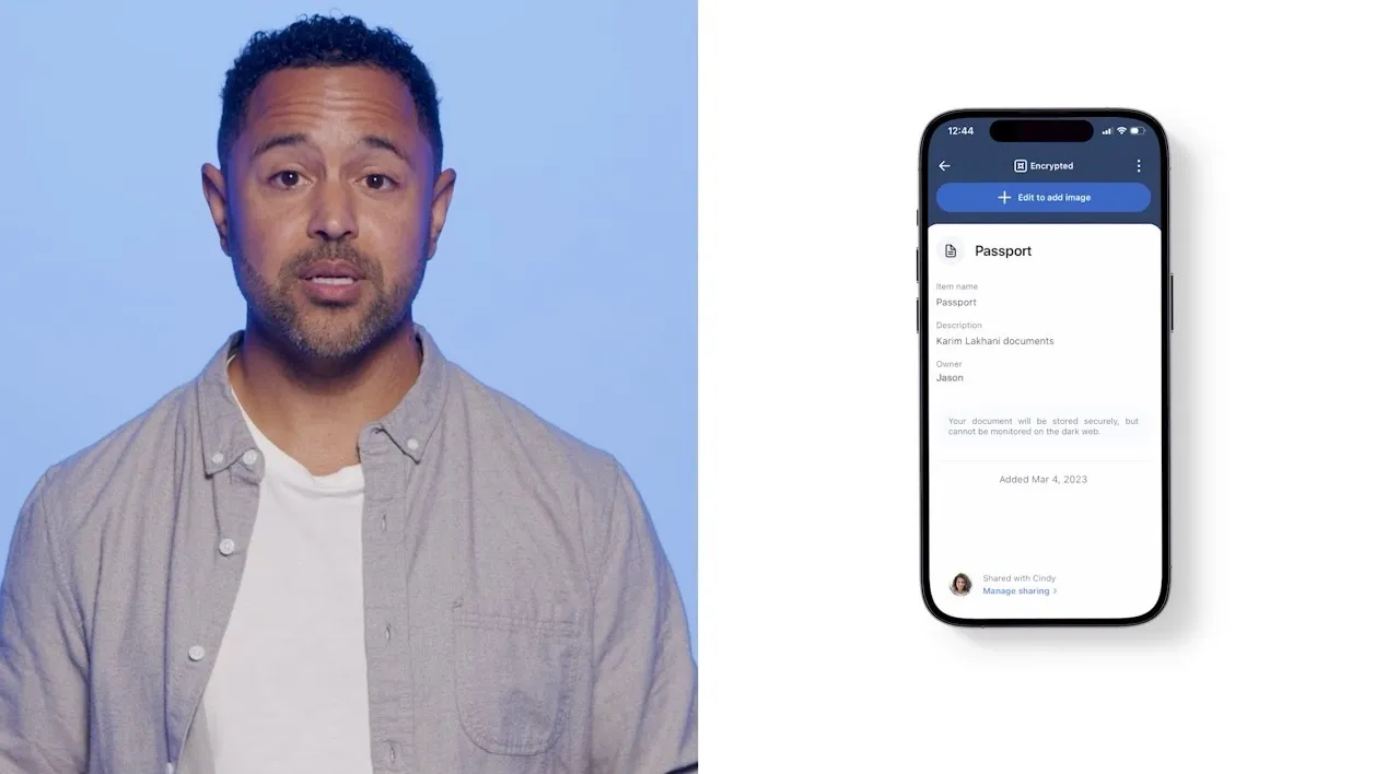 Video preview - man explaining ID theft